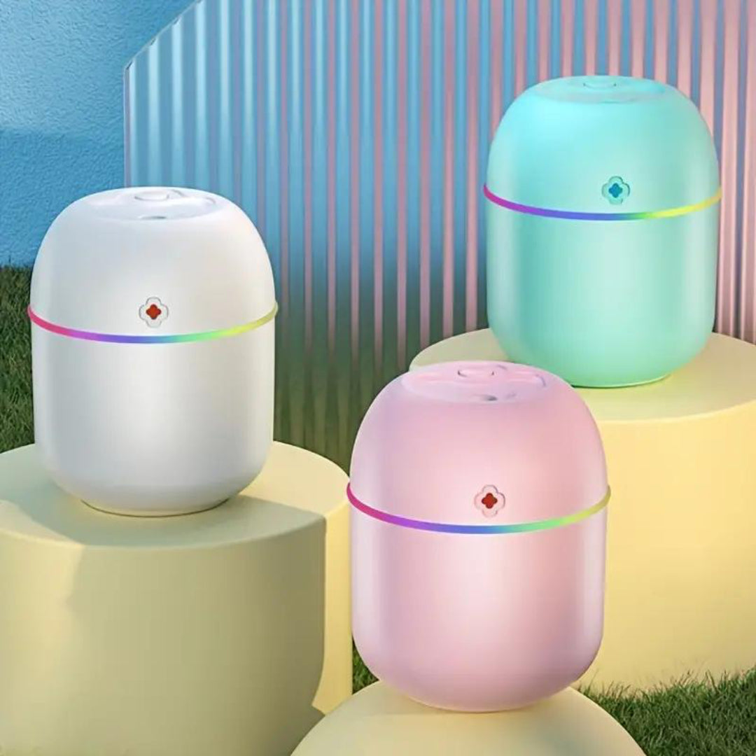Mini Humidificateur d'Air LED USB 260ml – Purificateur & Diffuseur | GadgetChic