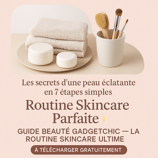 Guide Beauté GadgetChic — La Routine Skincare Ultime (PDF Téléchargeable)