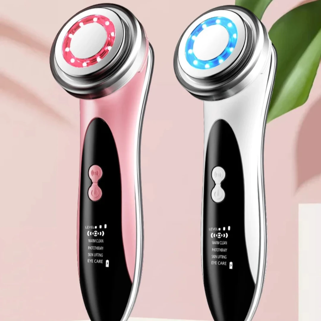 Masseur Visage LED Haute Fréquence – Effet Lifting & Anti-Rides | GadgetChic