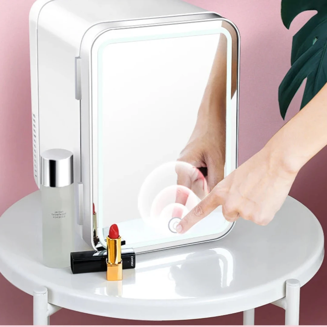 Mini Frigo Cosmétique LED 4L – Rangement Beauté & Soins | GadgetChic